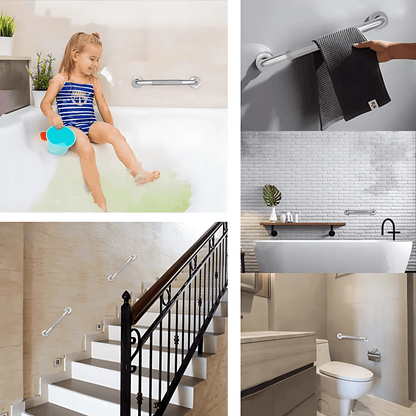 SureHold – Non-Slip Stainless Steel Bathroom Grab Bar for Shower, Toilet & Bathtub (30/40/50 cm)