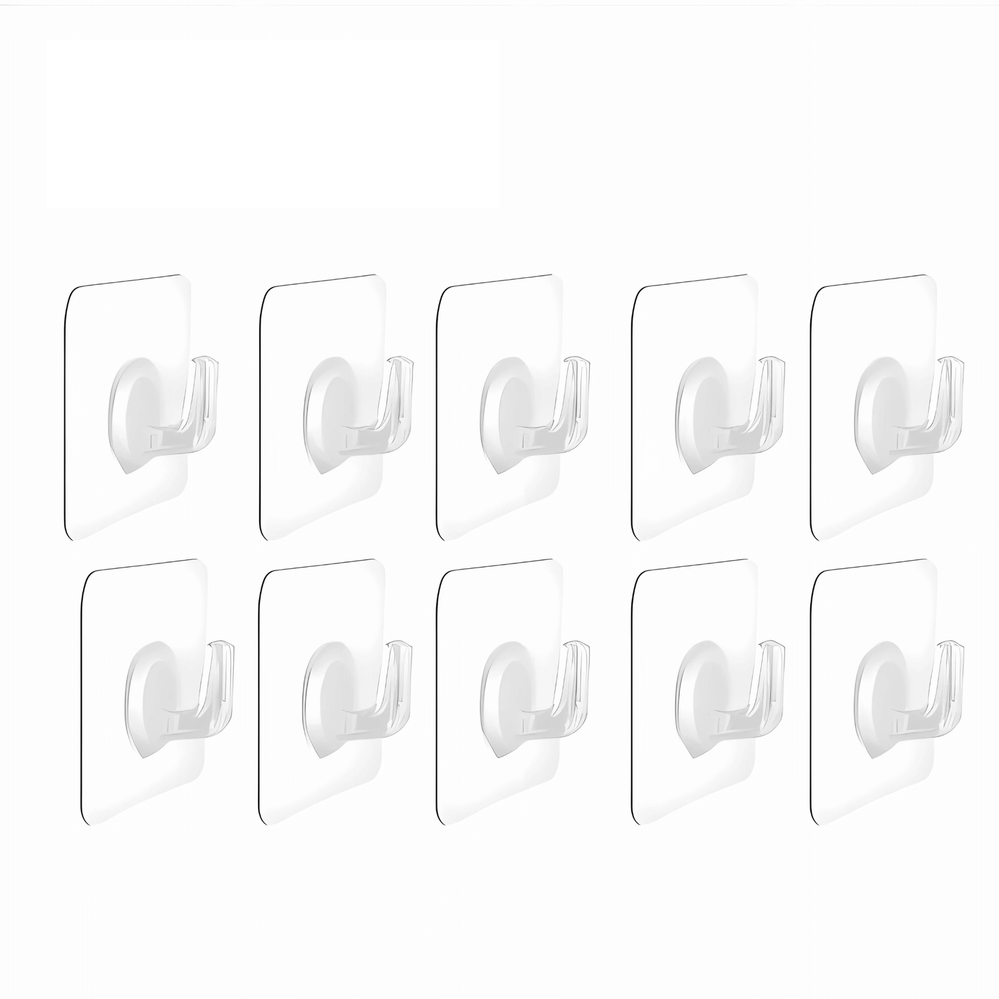 StickMate – Transparent Strong Adhesive Hooks for Walls & Doors