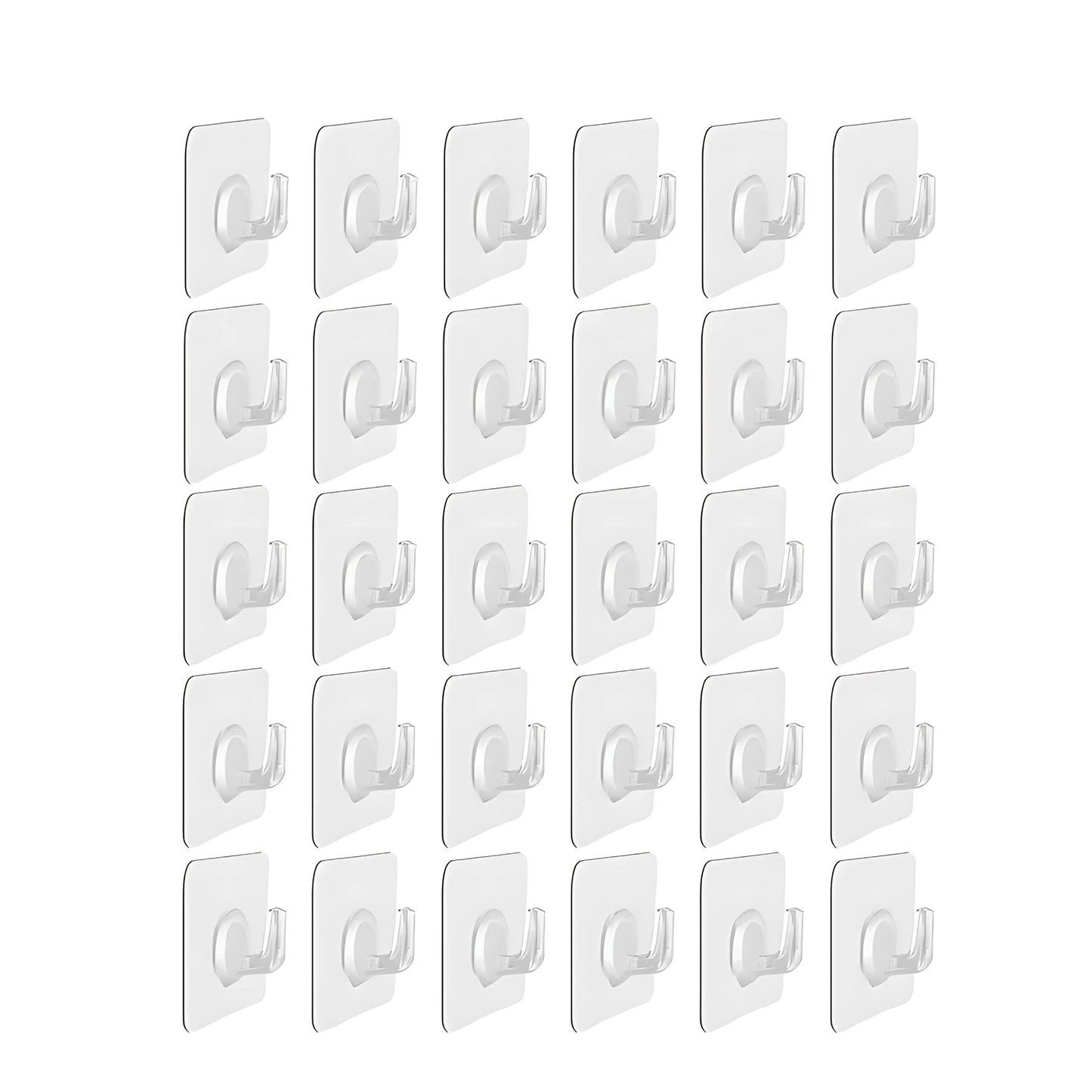 StickMate – Transparent Strong Adhesive Hooks for Walls & Doors