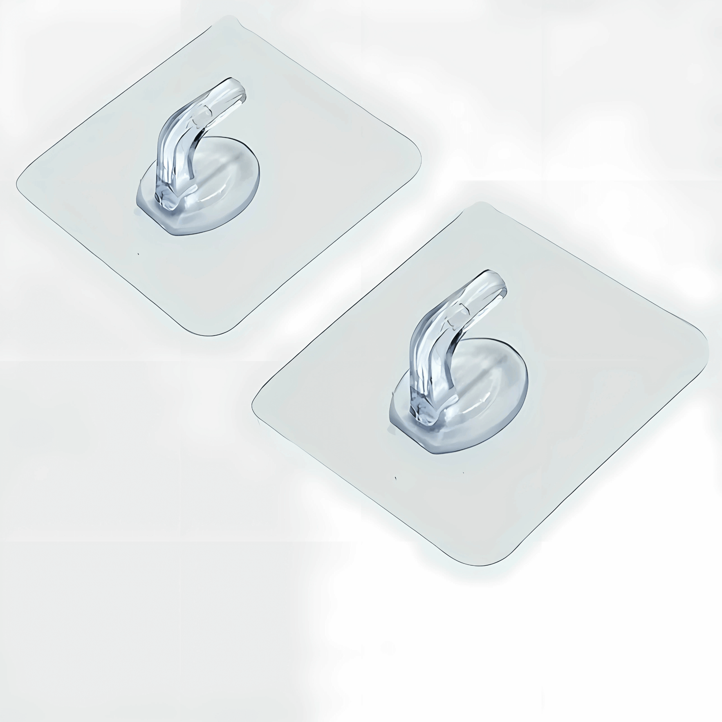 StickMate – Transparent Strong Adhesive Hooks for Walls & Doors