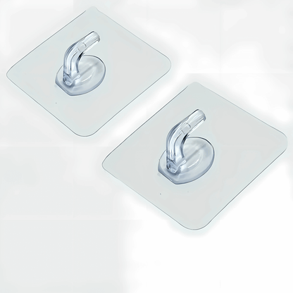 StickMate – Transparent Strong Adhesive Hooks for Walls & Doors