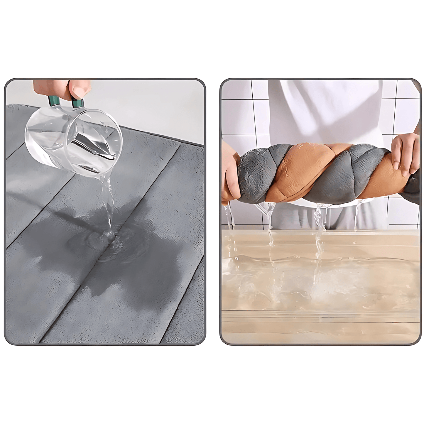 CloudStep – Soft Memory Foam Bath Mat with Quick Absorption & Non-Slip Base