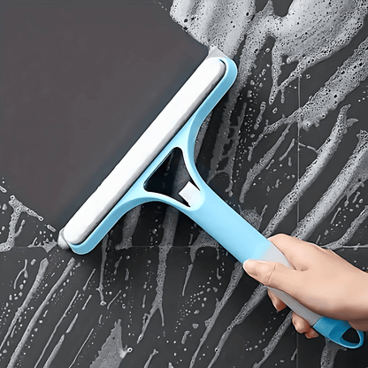GlassGlide – 3-in-1 Window Cleaner with Spray, Sponge, and Rubber Blade for Home and Car