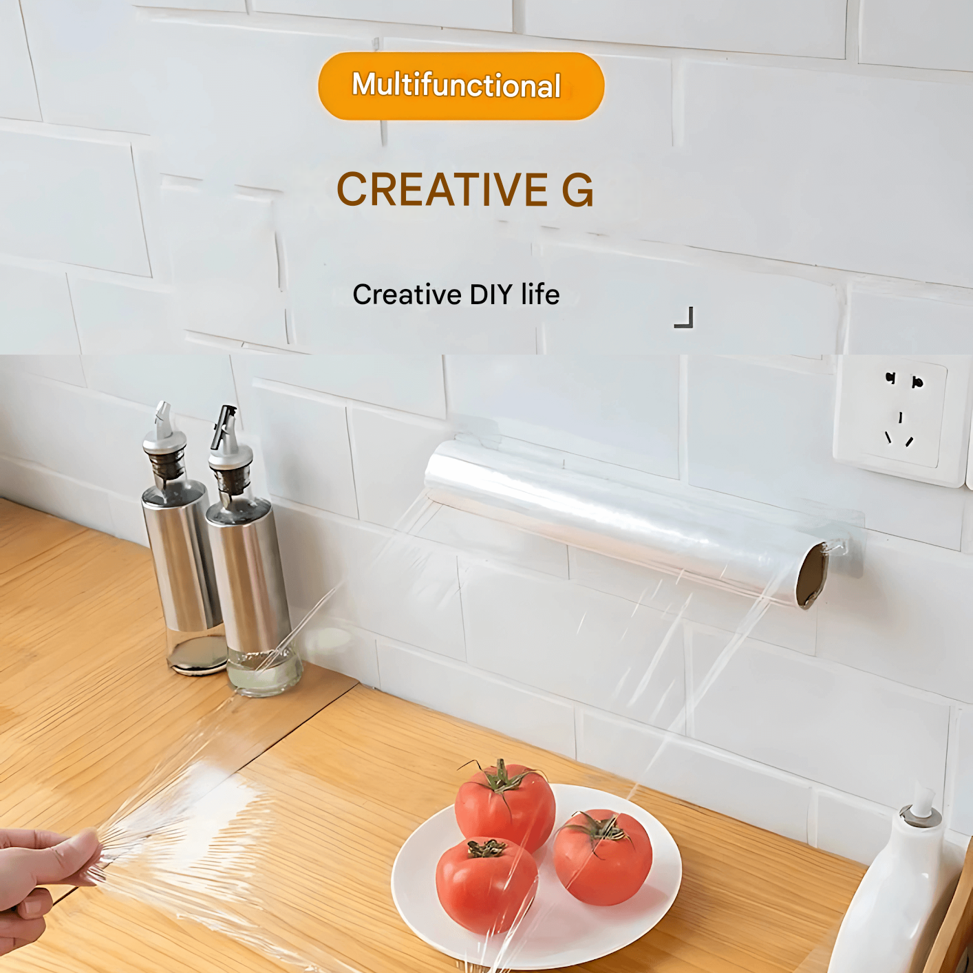 StickMate – Transparent Strong Adhesive Hooks for Walls & Doors